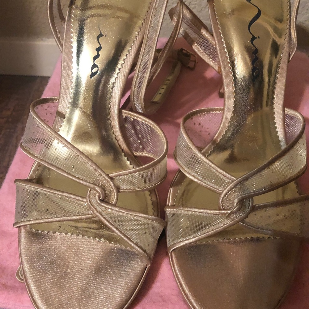 Nina Ankle Strap Heels - Picture 3 of 4